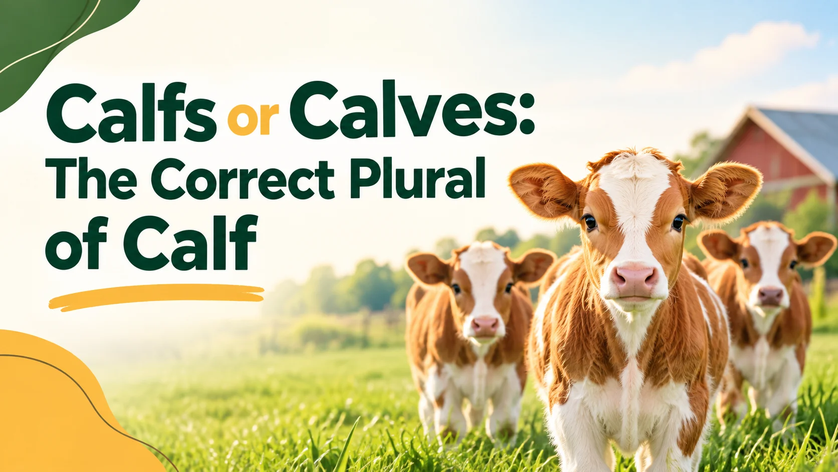 Calfs or Calves: The Correct Plural of Calf (With Examples)