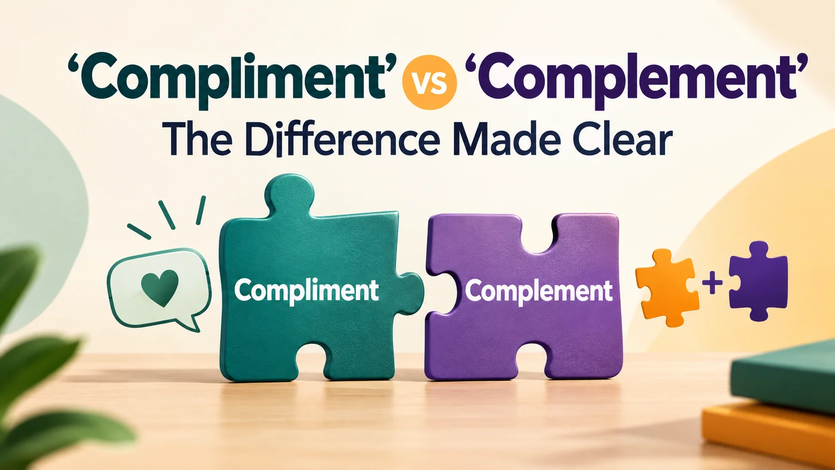 ‘Compliment’ vs ‘Complement’: The Difference Made Clear