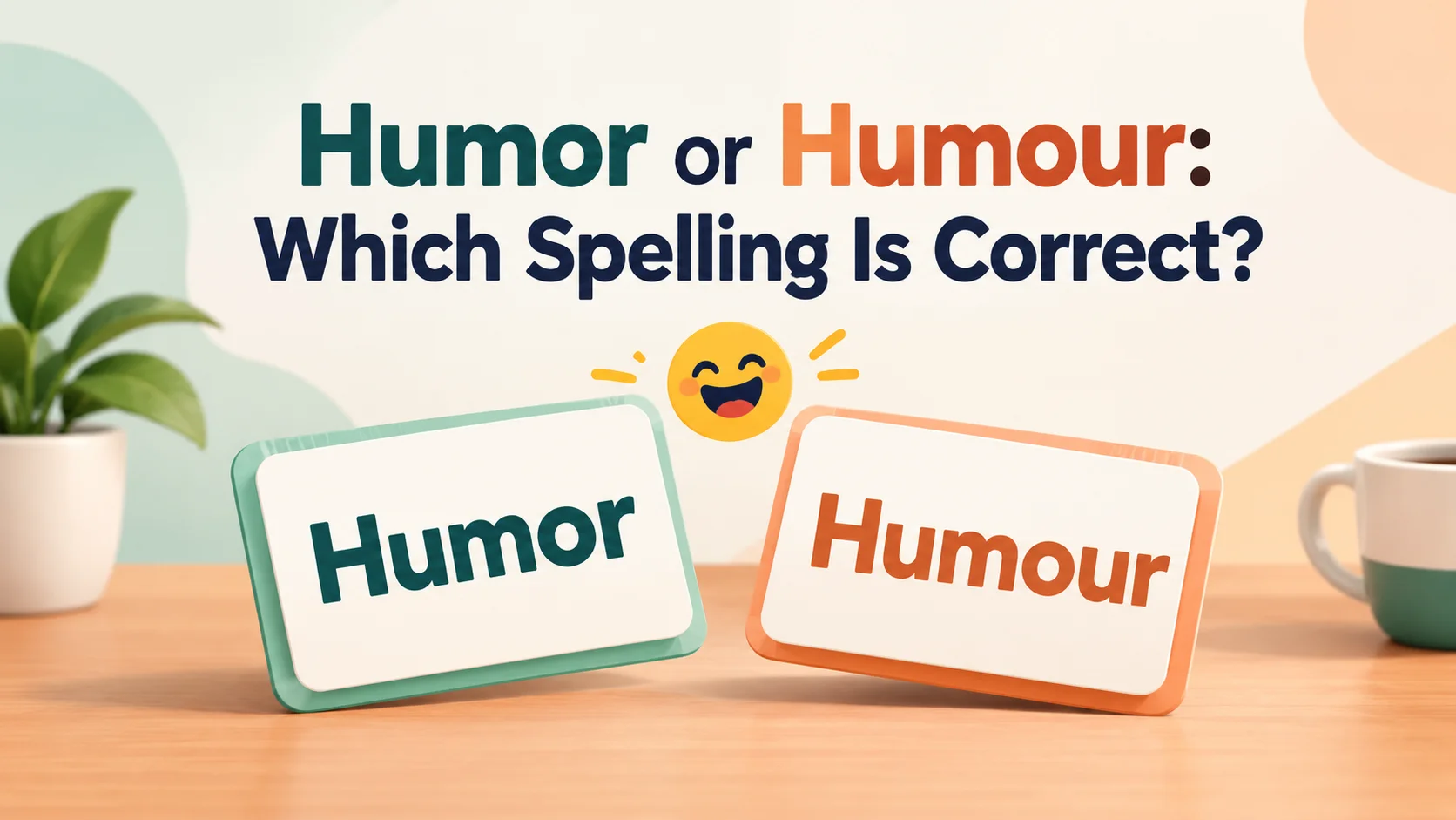 Humor or Humour: Which Spelling Is Correct?