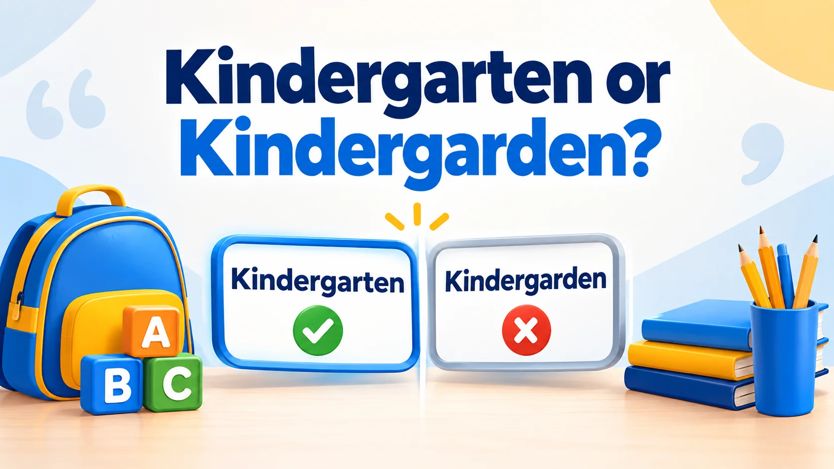 Kindergarten or Kindergarden: Everything You Need to Know