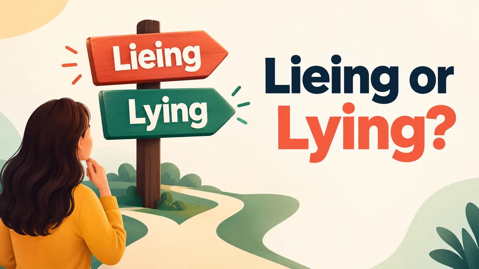 Lieing or Lying? The Correct Spelling Explained (With Easy Rules and Real Examples)