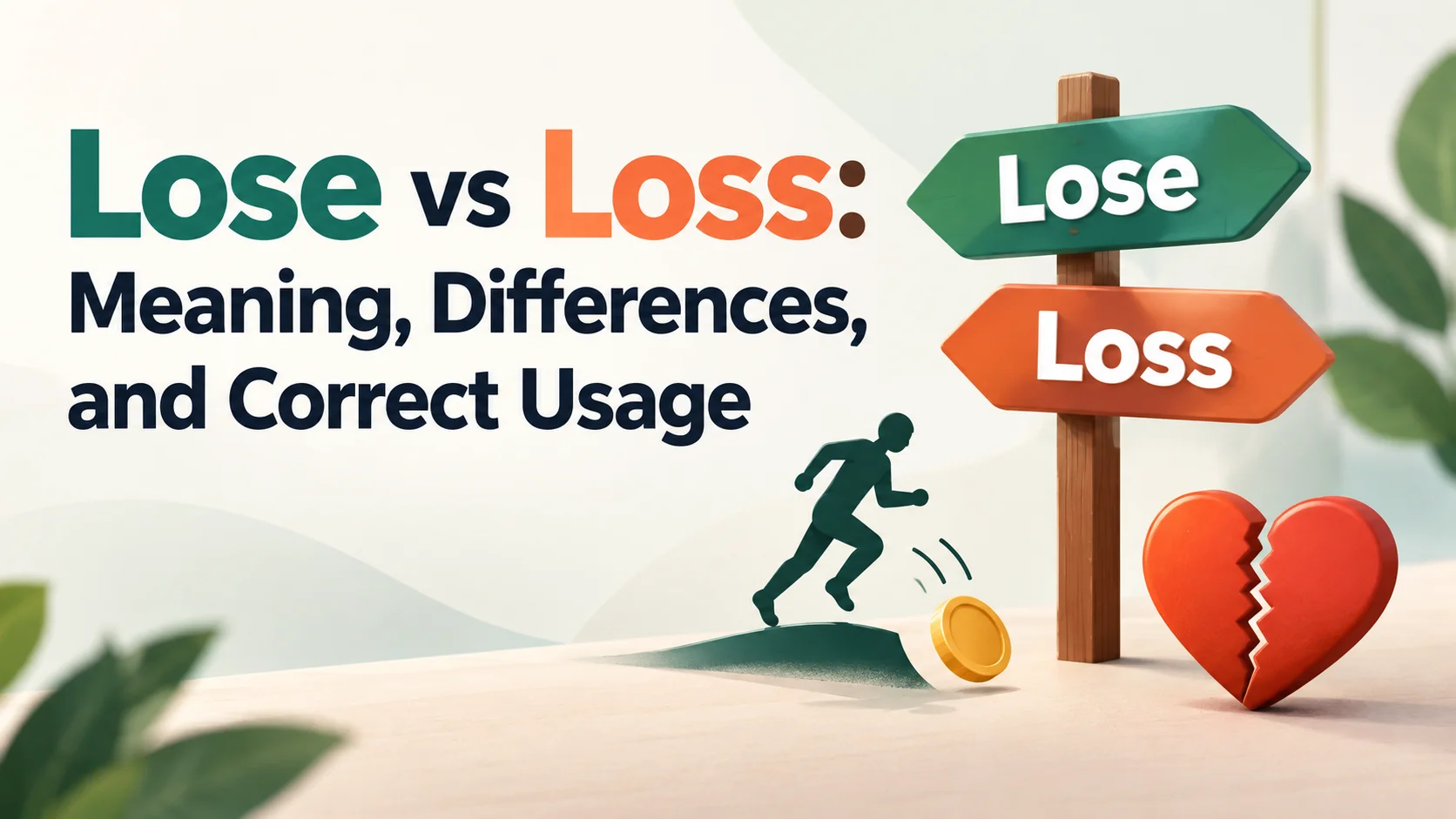 Lose vs Loss: Meaning, Differences, and Correct Usage