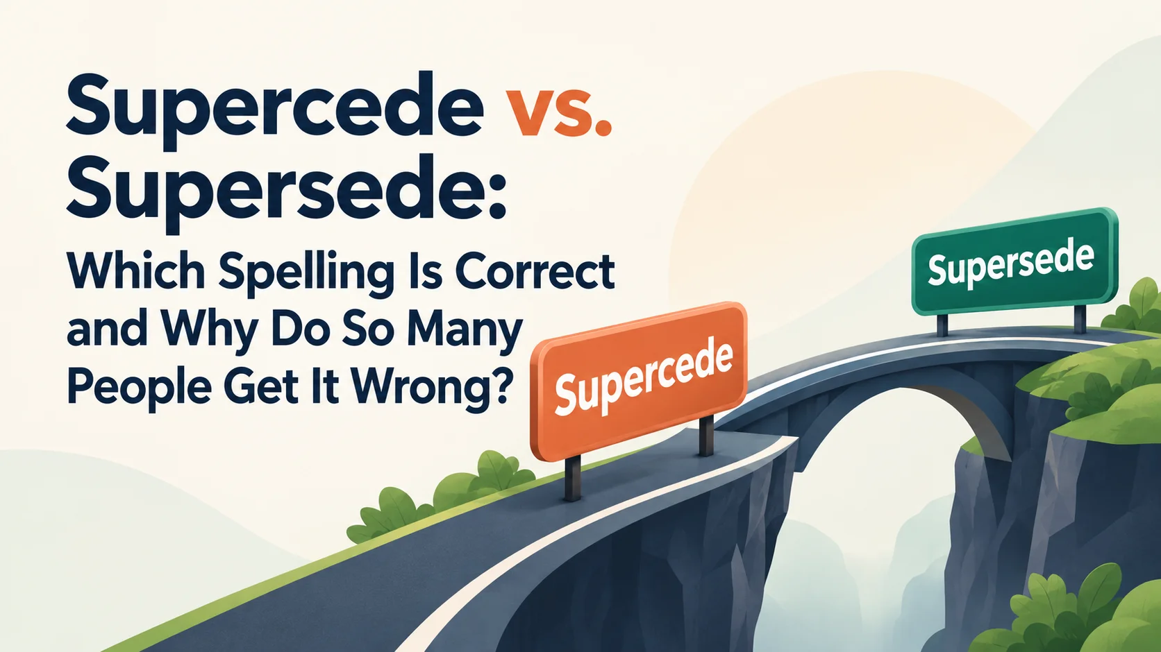 Supercede vs. Supersede: Which Spelling Is Correct and Why Do So Many People Get It Wrong?