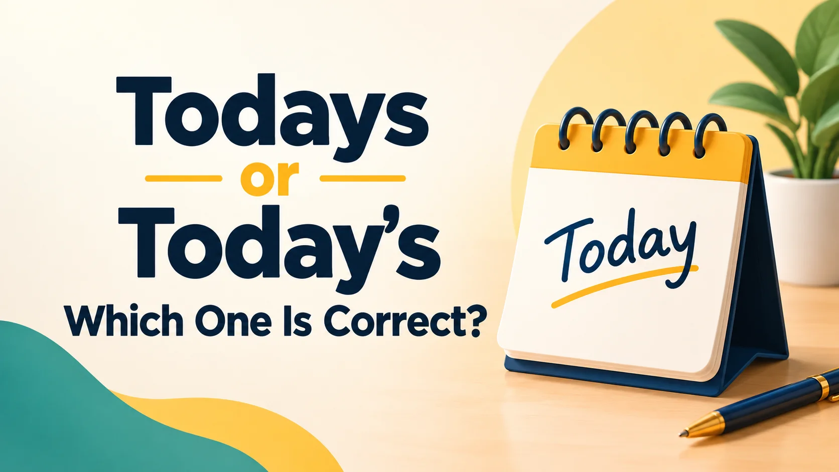 Todays or Today’s – Which One Is Correct? (Full Grammar Guide)