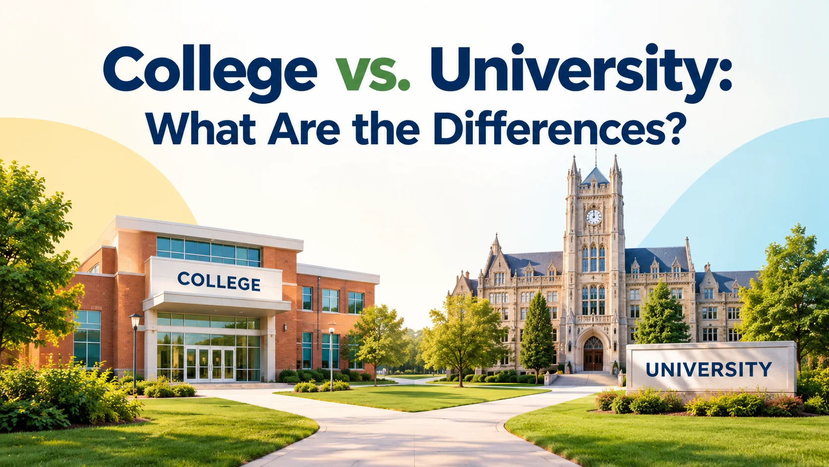 College vs. University: What Are the Differences?