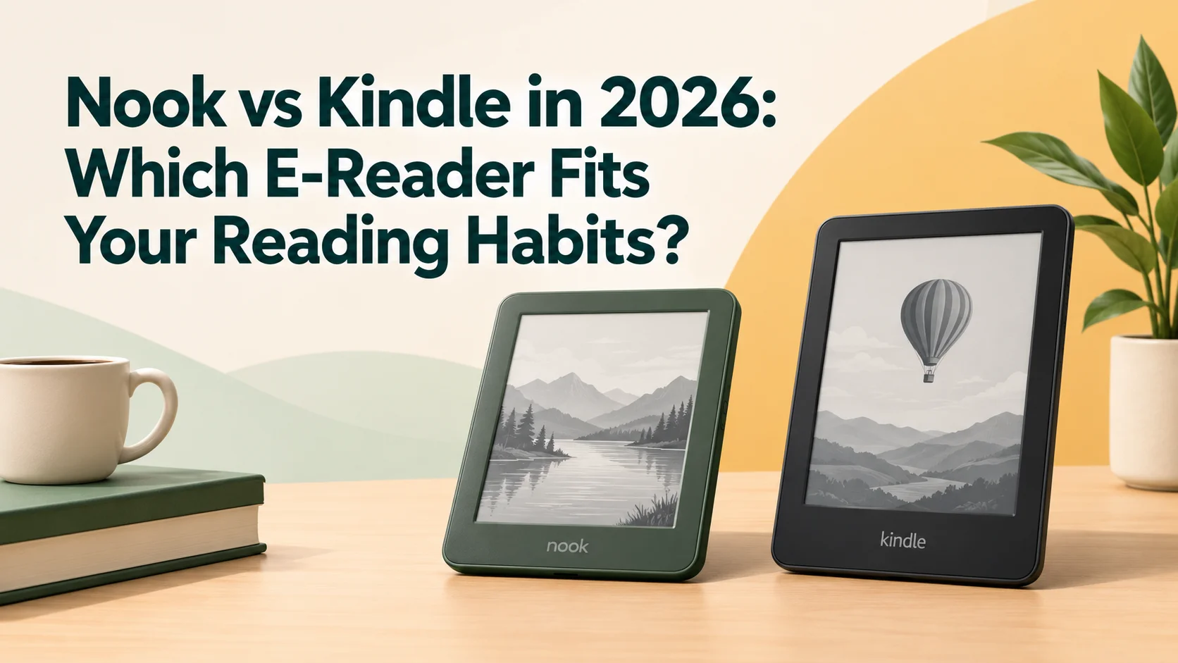 Nook vs Kindle in 2026: Which E-Reader Fits Your Reading Habits?