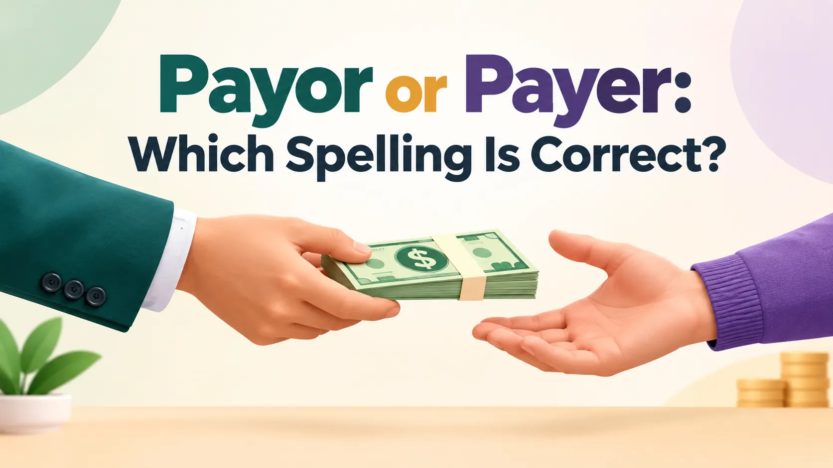Payor or Payer: Which Spelling Is Correct?