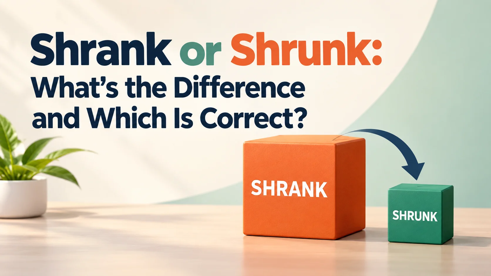 Shrank or Shrunk: What’s the Difference and Which Is Correct?