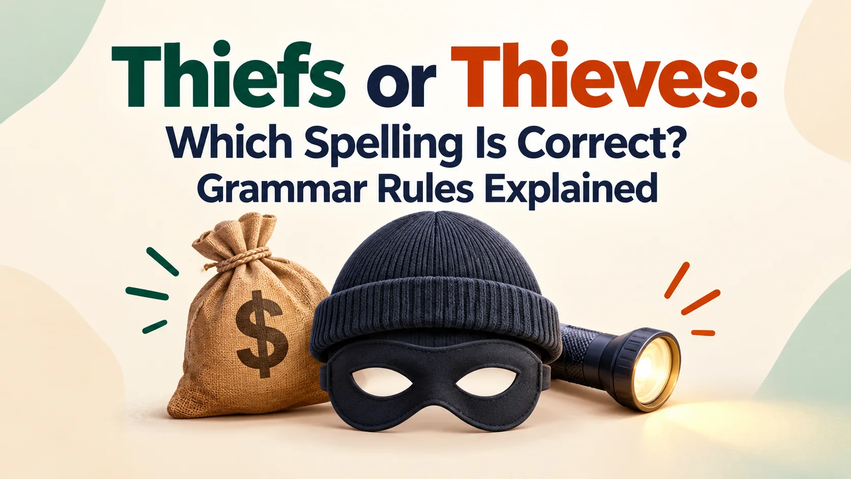 Thiefs or Thieves: Which Spelling Is Correct? Grammar Rules Explained