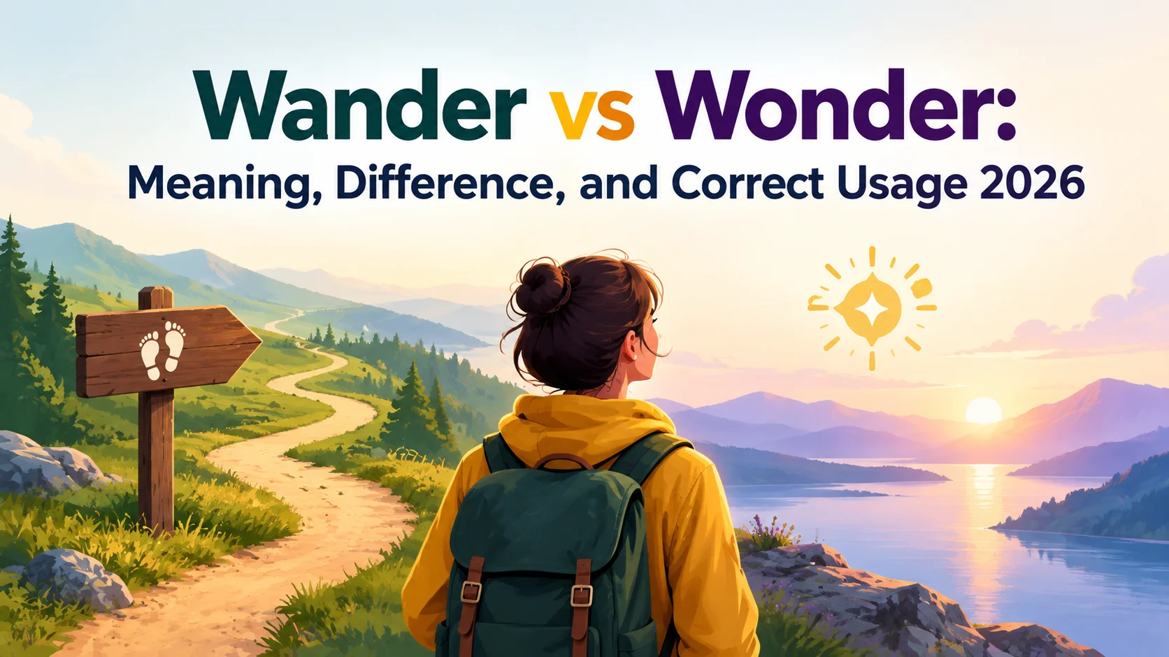 Wander vs Wonder: Meaning, Difference, and Correct Usage 2026